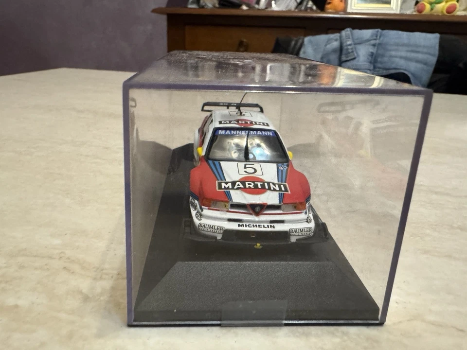 Alfa Romeo 155 V6 TI Alfa Corse ITC 96 Martini Racong N. Larini 1:43 Onyx - Immagine 4 di 4