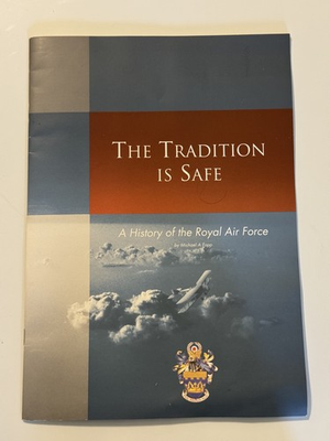 #ad #ad The Tradition Is Safe History Of RAF Brochure $100.00