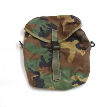 US Military Issue Woodland BDU Camouflage MOLLE II Sustainment Pouch Bag