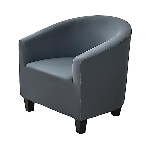 Club Chair Slipcover Stretch Tub Chair Cover Barrel Chair Covers Armchair 10 - Picture 2 of 8