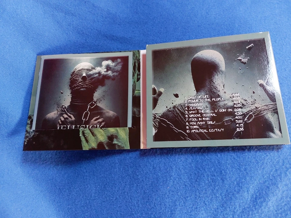 JELUSICK Apolitical Ecstasy CD Digipak & Orig. Autogramme auf Inlay, 2025. - Bild 2 von 4