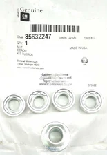 New GM OEM Chrome Wheel Lug Nut Lock Kit 2014-2026 Trucks SUV 85632247 with key