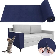 Climbing Cat Scratching Mat Trimmable Self-Adhesive Cat Scratcher Carpet Pads