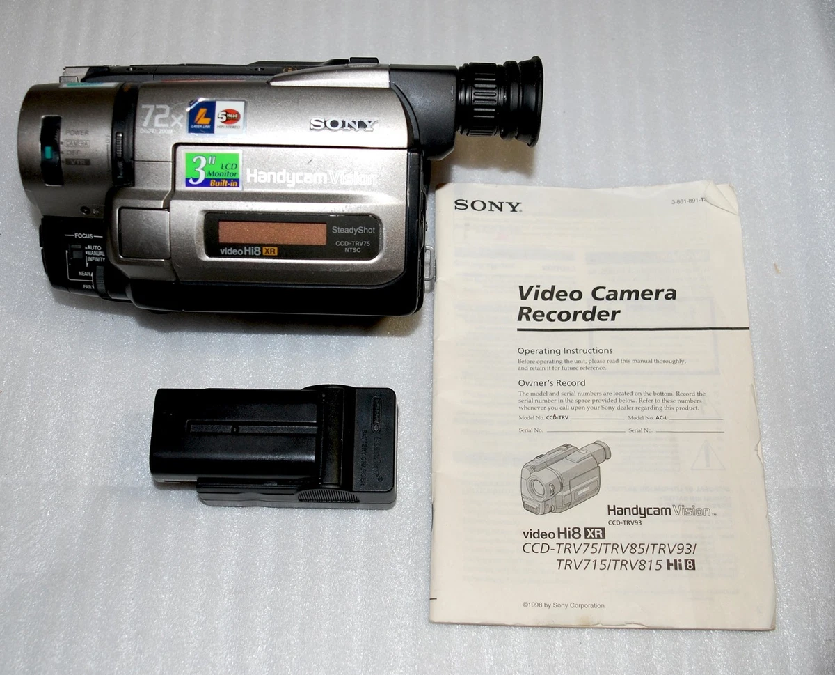 Preços baixos em Sony Handycam 460x Zoom Digital Hi8 para