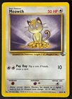 Unlimited Meowth - Jungle - #56/64 - Vintage Pokémon Card 1999 WOTC