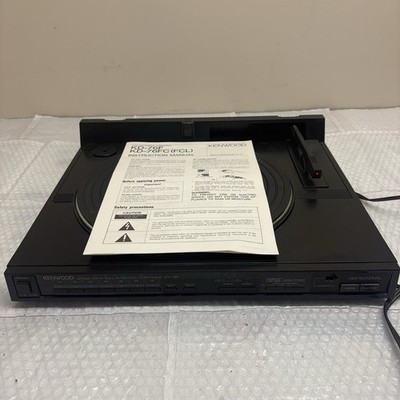 Kenwood KD-76F Direct Drive Linear Tracking Turntable Tested