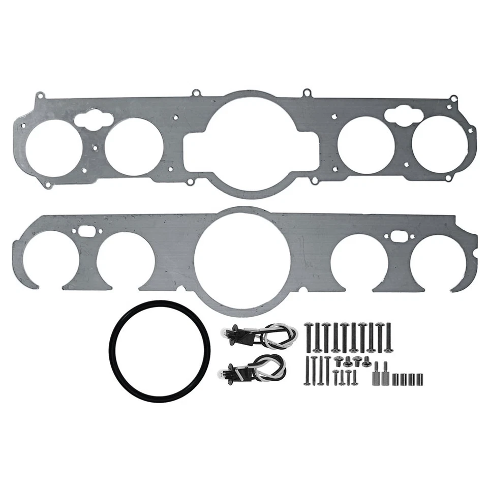 Classic Instruments 5-Gauge Set White Hot Series Mustang 1965-1966 - Imagem 2 de 3