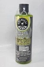New Chemical Guys Foaming Citrus Fabric Clean Carpet Upholstery Shampoo (16 oz)