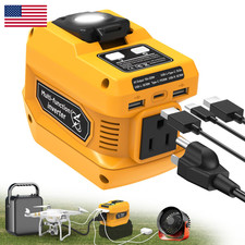 Plantpalgear 220W Power Inverter For Dewalt 20V Battery Dc 20V To Ac 110V