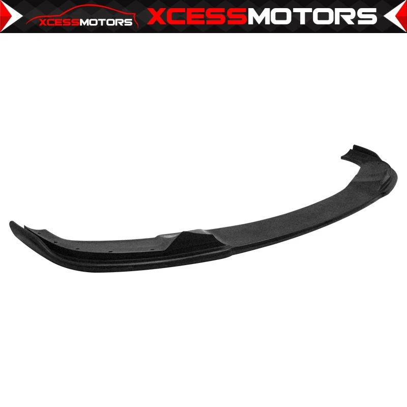 Fits 04-10 BMW E60 E61 5 Series 1PC H Style Unpainted Front Bumper Spoiler - PU - Image 3 of 4