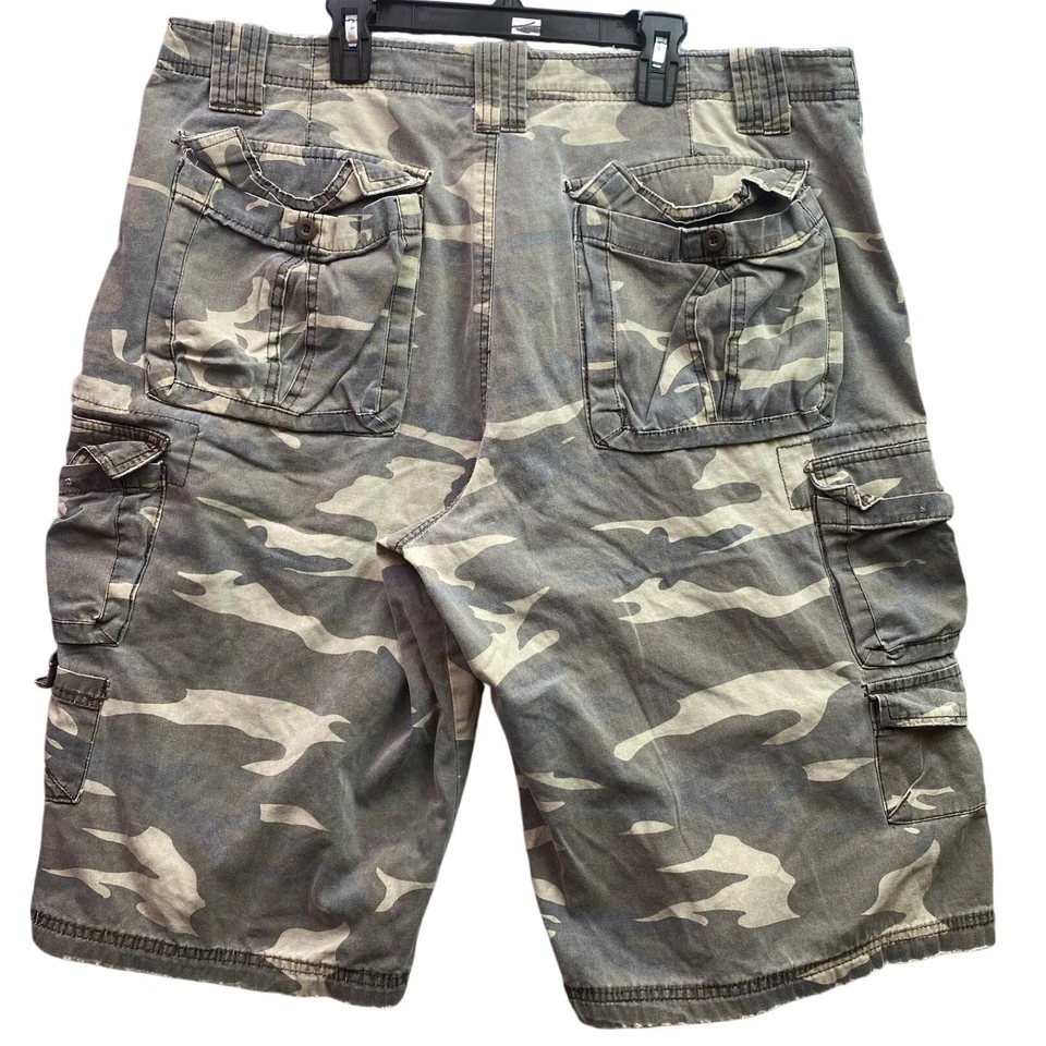 Pantalones cortos Lee peto para hombre 38 camuflaje utilitario carga grunge Gorpcore ropa de calle Foto 2 de 4