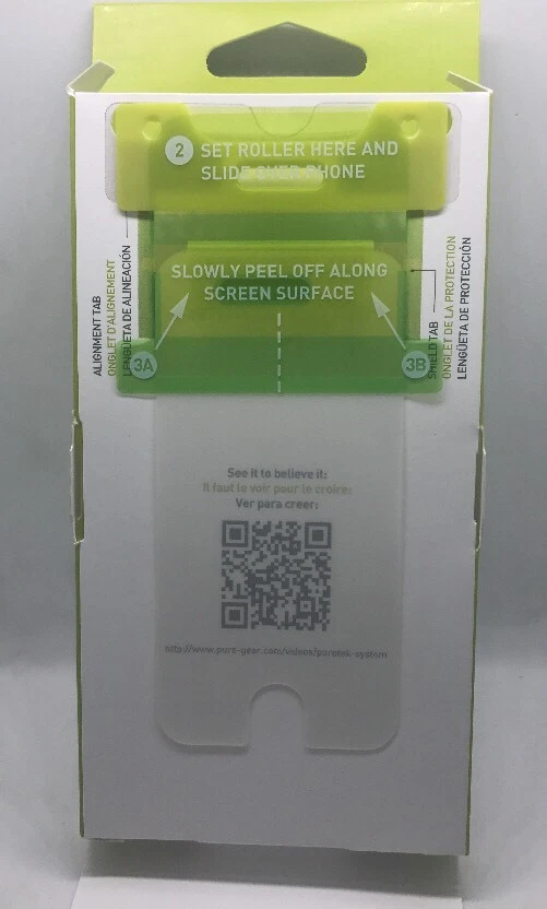 Apple iPhone 4/i4S PureGear PureTek коммерческая система экран экран заправочная пленка - Изображение 3 из 3