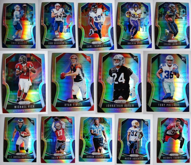 2019 Panini Prizm Silver Prizm Football Cards Complete Your Set U Pick