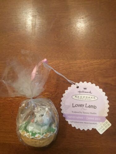 Hallmark Easter Ornaments-4 Happy Hopper,LovelyLamb,Charming Chick&Bashful Bunny - Picture 2 of 5