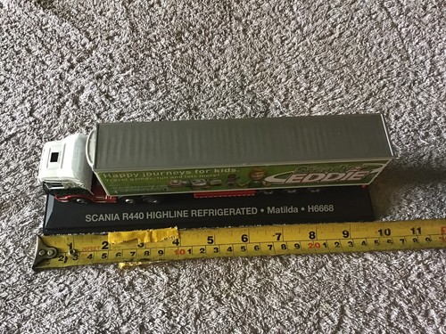 Atlas Editions Eddie Stobart R440 Highline RefigeratedTrailer Boxed Scale 1.76 - Picture 8 of 10