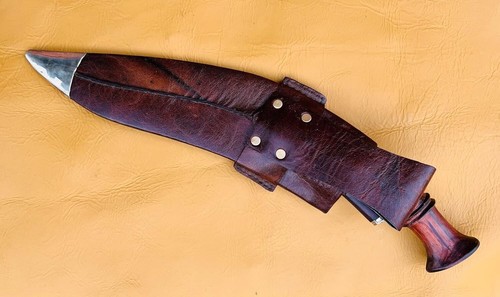 13″ Gurkha MK 1 Reproduction Kukri - Hand Forged Historic Outdoor Gear Knife - Picture 9 of 11
