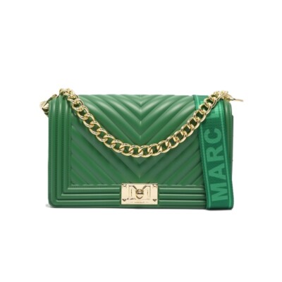 Bag with shoulder strap Women Marc Ellis Flat M Emerald