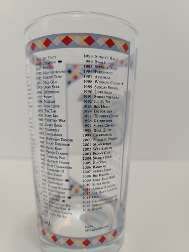 Vidrio Churchill Downs oficial Kentucky Derby 143 como nuevo de recuerdo de julep 2017 - Imagen 3 de 6