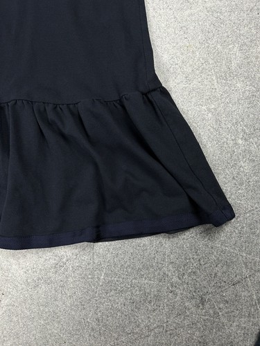 Moncler Midi Logo Dress Polo Shirt Kids Girls 140 cm (10 Years) Navy Blue - Picture 9 of 18