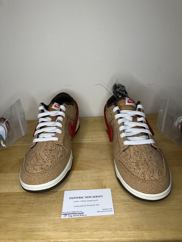 Nike CLOT x Dunk Low SP 'Cork' FN0317-121 Size 8 NEW - Picture 2 of 7