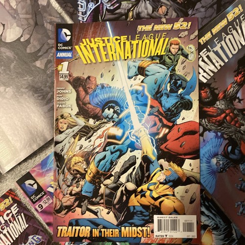 Justice League International 1 - 12 Issues 2011. DC Comics Includes Annual Ed - Picture 2 of 7