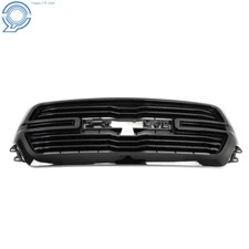 Fit For 2019-2023 Dodge Ram 1500 Front Mesh Upper Grille Gloss Black 68366528AH