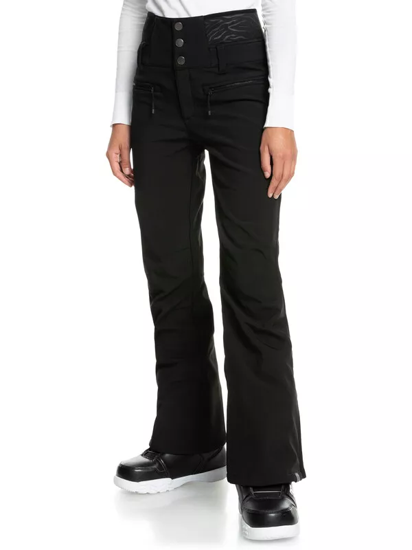 Roxy Rising High Womens Ski Pant - True Black