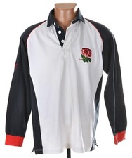 ENGLAND NATIONAL TEAM RUGBY UNION SHIRT COTTON SIZE M ADULT