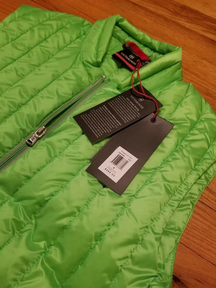 *$250* VICTORINOX Ridgemont CHALECO ABATIBLE hombres S thermore ejército suizo edredón esquí esquí Foto 3 de 4