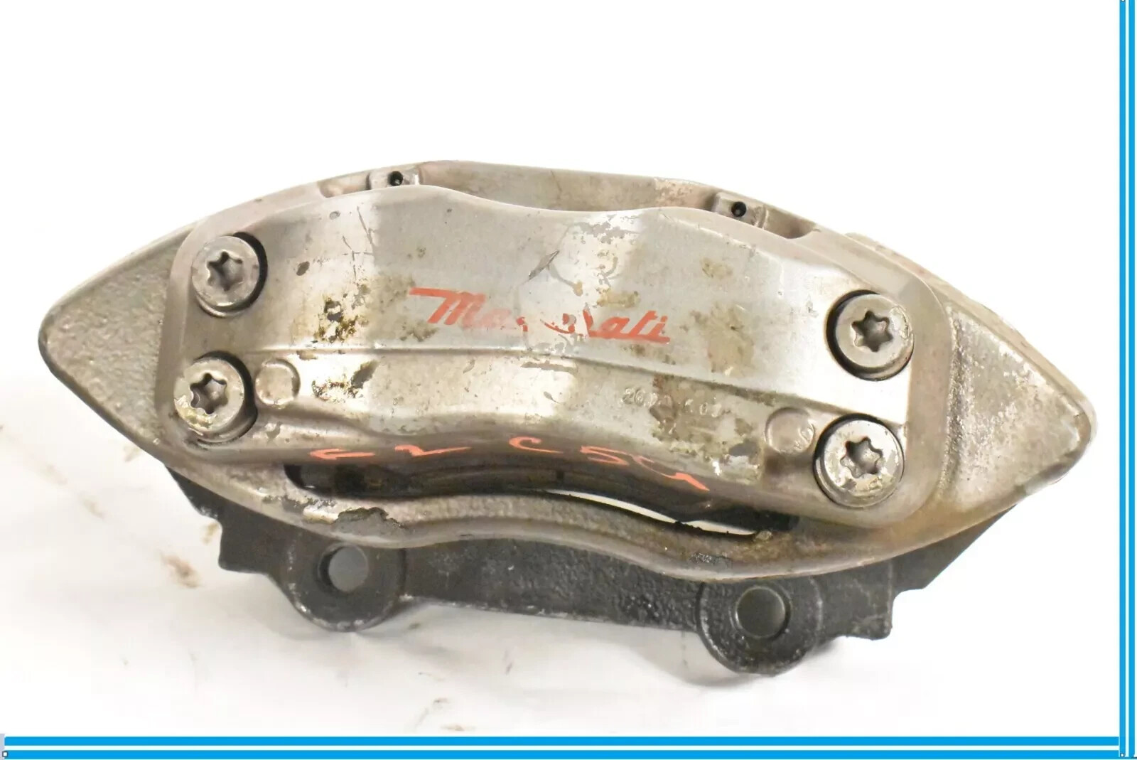 04-17 Maserati Quattroporte Front Left & Right Brake Caliper Calipers Set OEM