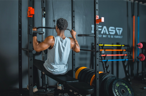 Multi-functional Adjustable Power Cage Squat Rack 1000Lbs Home Gym Equipment - Picture 2 of 9