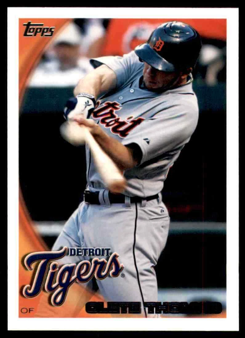 Clete Thomas trading card