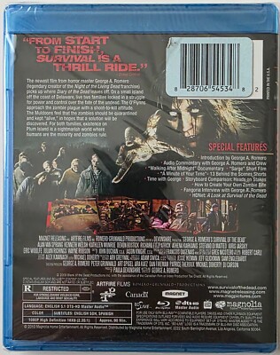 NEW SURVIVAL OF THE DEAD BLU RAY ULTIMATE UNDEAD EDITION FREE USA