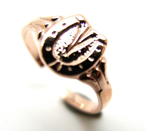 Genuine 9k 9ct 375 Yellow or Rose or White Gold Horse Shoe Toe Ring 266 - Bild 5 von 26