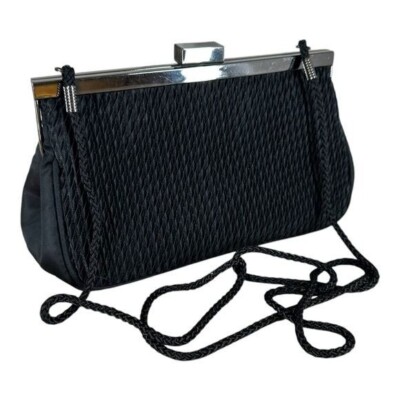 Pursuits Ltd Women s Black Shoulder Evening Bag Sexy City Party Y2K Cocktail