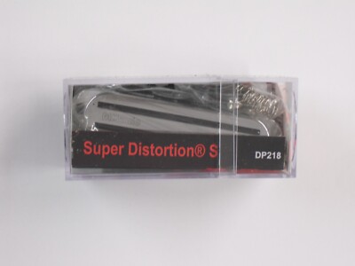 DiMarzio Super Distortion S Single Coil Bridge Pick-up W/Chrome Cover DP218