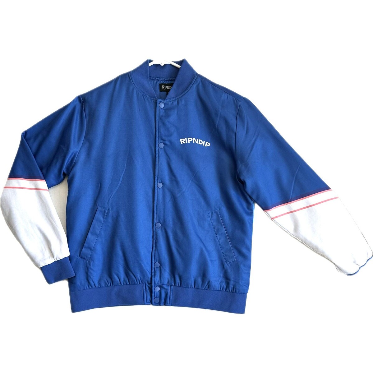 RIPNDIP ジャケット　MUST be NICE RIPNDIP Movie Star Must Be Nice Cat Bomber Varsity Jacket
