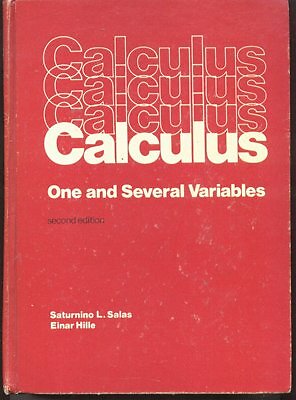 CALCULUS ONE AND SEVERAL VARIABLES EDITION By Saturnino Salas - Hardcover