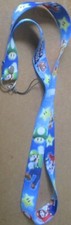 SUPER MARIO BROS small blue Lanyard Key Neck Strap