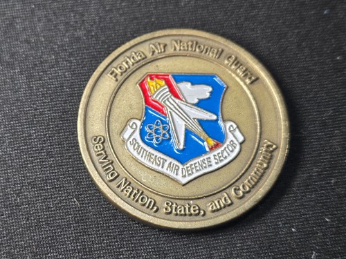 Air Force USAF Florida Air National Guard Southeast Air Defense Challenge Coin