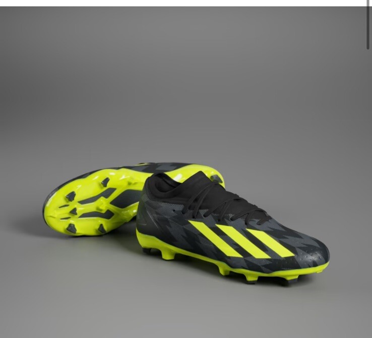 その他 Scurve CF Adidas X Crazyfast INJ.3 FG Men's Soccer Cleats Sizes Black