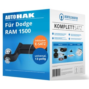 E-Satz 13pol Set top inkl Auto Hak Anhängerkupplung starr Für Partner 5 EBA