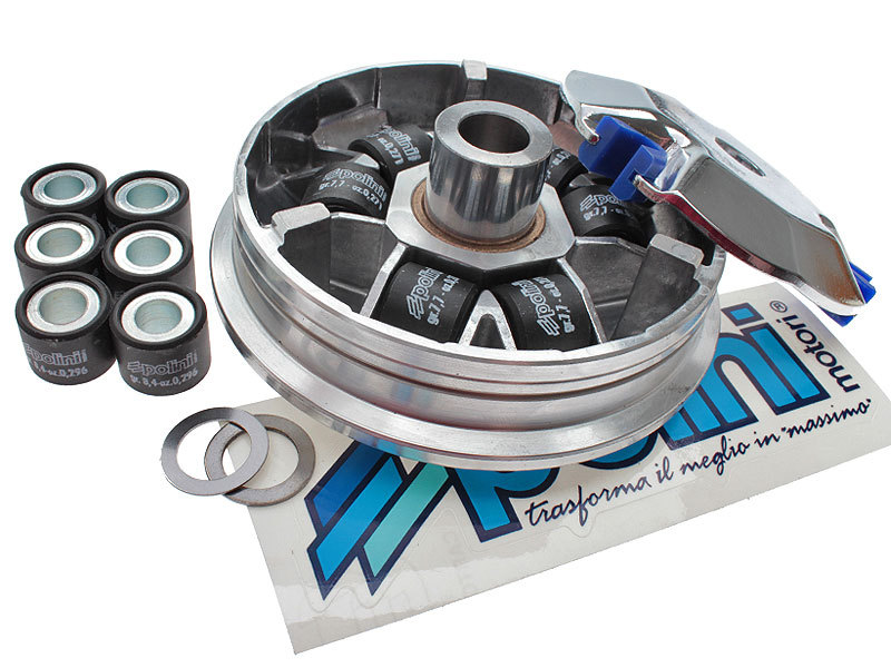 Variateur Polini Hi-Speed améliore l'accélération du Peugeot TKR et Speedfight 50
