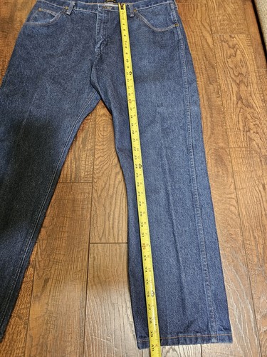 Vintage Wrangler 47 MWZ Jeans Mens 38X30 Blue Workwear Utility Regular Fit - Picture 8 of 8