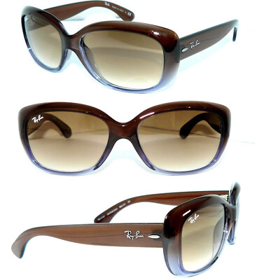 RAY BAN SUNGLASSES BROWN RB 4101 BLUE JACKIE OHH 860 WOMEN 4161 EYEGLASSES 4174 K