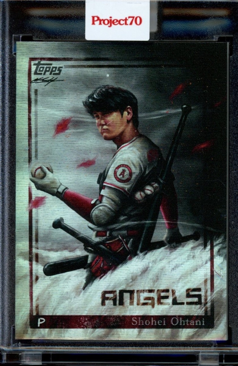 2021 Topps Project 70 Card #491 Shohei Ohtani 1991 Chuck Styles