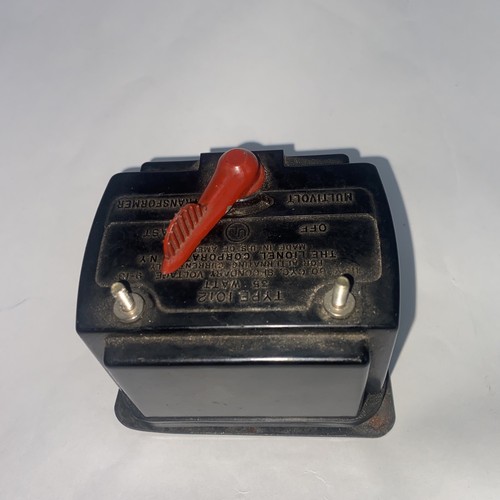 VINTAGE LIONEL TYPE 1012 35 WATTS MULTI VOLT TRANSFORMER Needs Wiring for Parts) - Picture 10 of 11