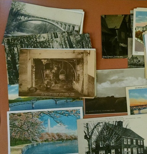 Lot of 50 Random Vintage US & Foreign Postcards Stamps Photos c1920's-50's - Picture 5 of 10