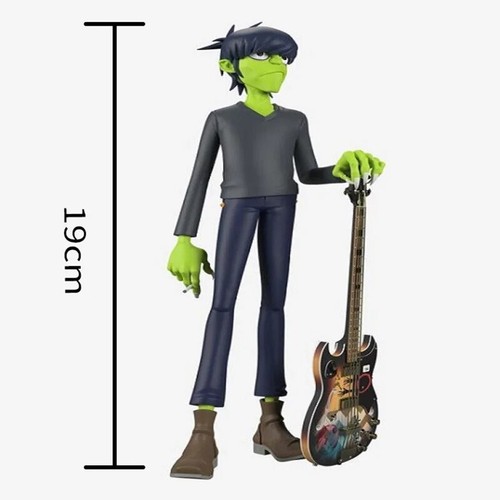 Figuras de acción Gorillaz Banda Rock Miembro Murdoc Russel 2d Fideos Modelo Juguetes - Imagen 14 de 15