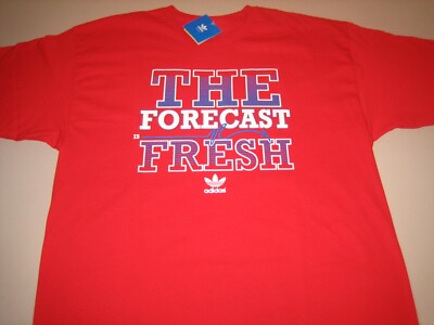 Adidas Originals  The Forecast Is Fresh  T-Shirt Red Men's XL 2XL BNWT  